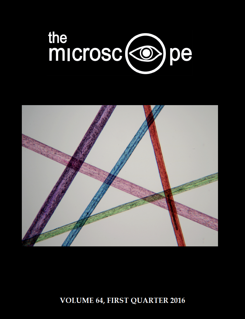 The Microscope Volume 64 First Quarter 2016 | McCrone Research ...
